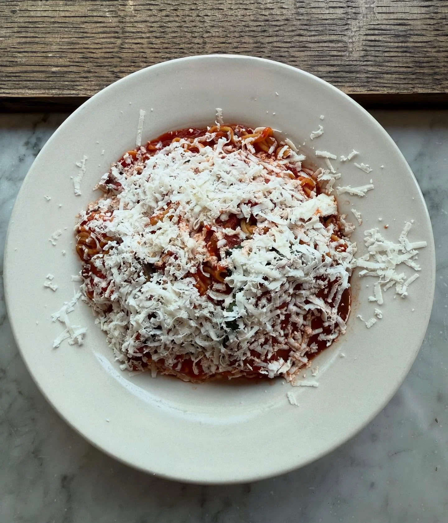 Uh- heh. Wrong pic! So here&rsquo;s the info again with an accurate picture:New pasta special! This time of year it&rsquo;s fun to delve into all of the beautiful and simple classics of Italian pasta with such a bounty of summer twilight vegetables- 