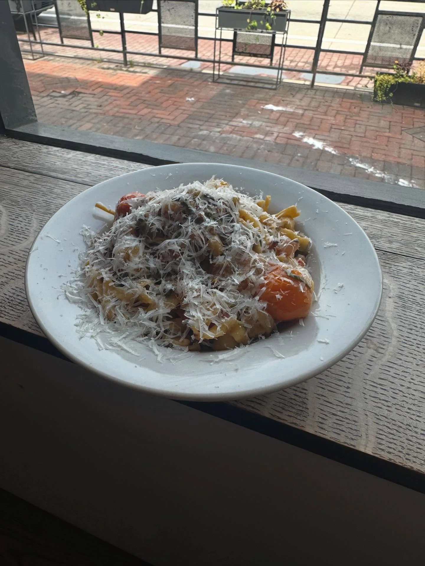 New pasta special! This time of year it&rsquo;s fun to delve into all of the beautiful and simple classics of Italian pasta with such a bounty of summer twilight vegetables- we&rsquo;ll be serving Spaghetti alla Norma for the rest of eggplant season,