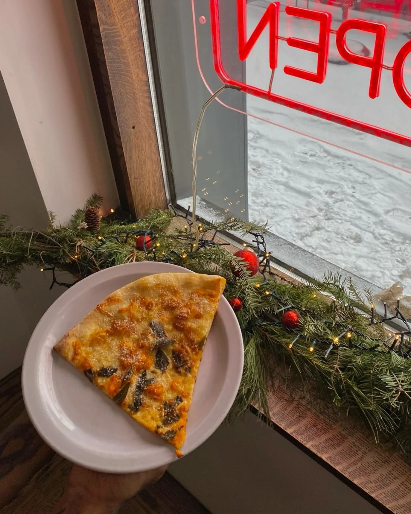 The Harvest slice has stuck around a bit longer this year as we were able to get a hold of lots of great local squash but it&rsquo;s soon time to move on to something more in the spirit of Yuletide! So get it now, this&rsquo;ll be the last week(for n