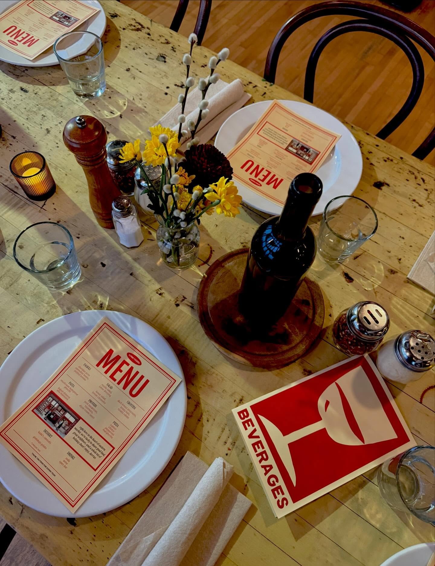 Eastern Market is closed tonight for a private event - New Center is open, and carryout is available at both spots!