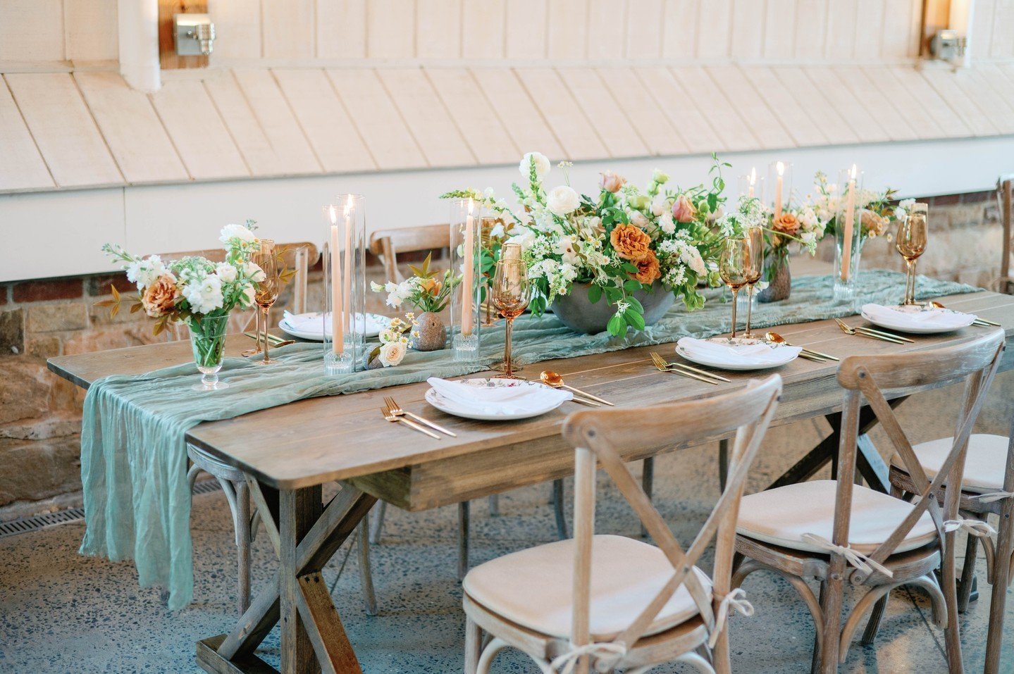 What are you grateful for this year?⁠
⁠
We're forever grateful for all of our caterers who consistently show us and our couples how critical it is to enjoy every moment throughout the event. As your family gathers, and you choose between tradition an