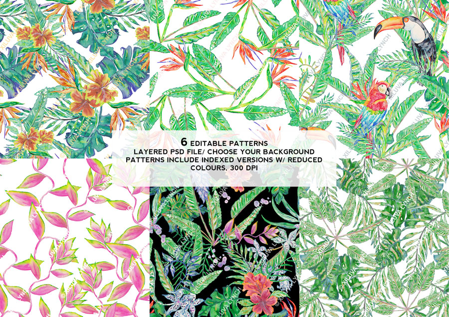 Tropical-kit-bouquets-display-patterns.jpg