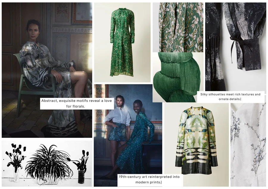 Check out the beautiful prints and colour palette of H&amp;M's latest 'Green' collection. A fresh approach towards more sustainable fabrics and transparent production processes. &nbsp;A subject within the design world that has taken too long to shif…