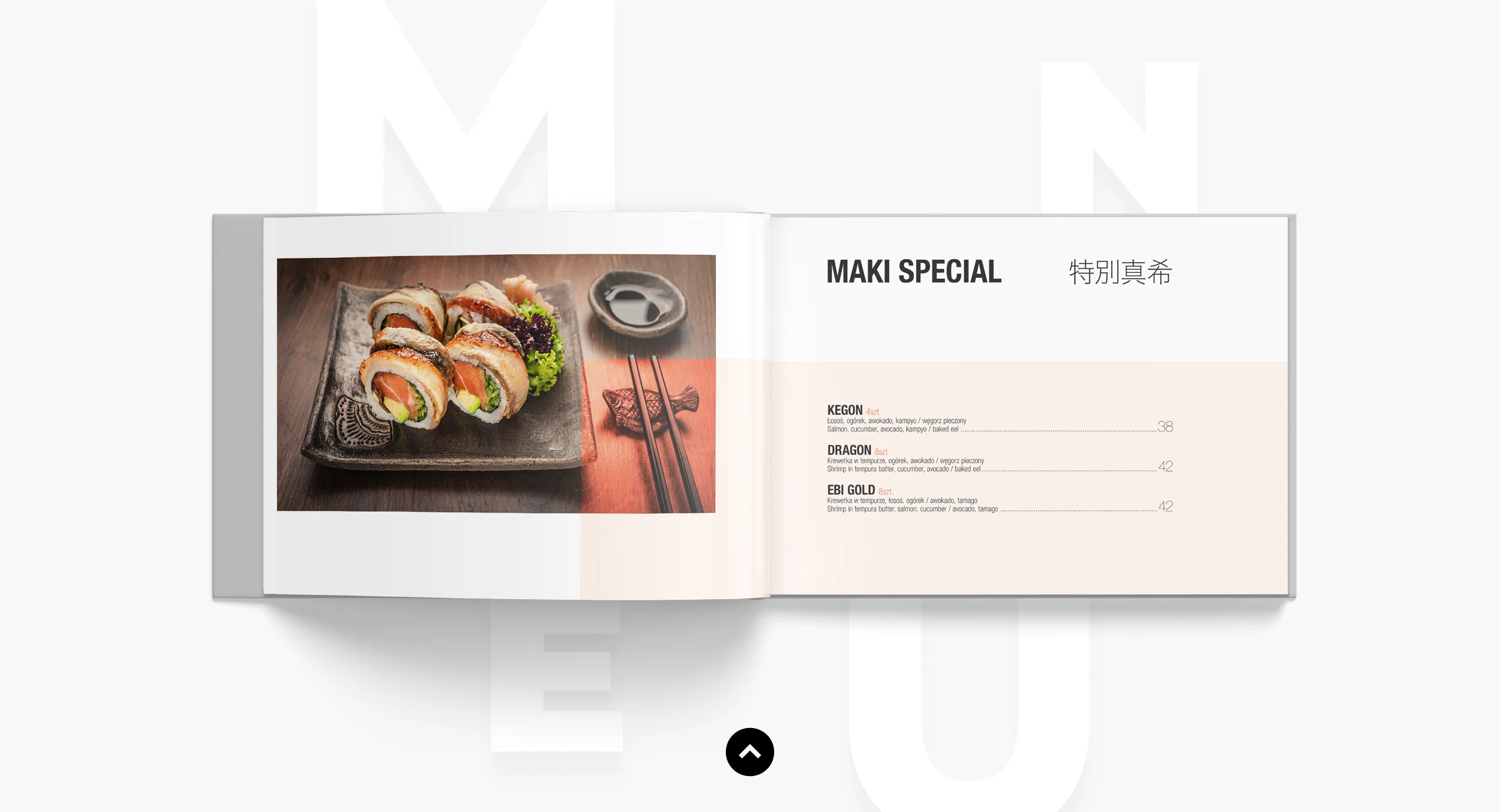 Menu design
