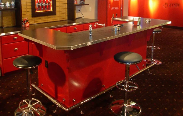 Chrome foot rail