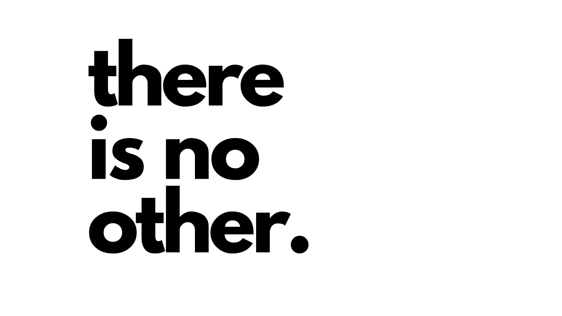 There is No Other — People Lab