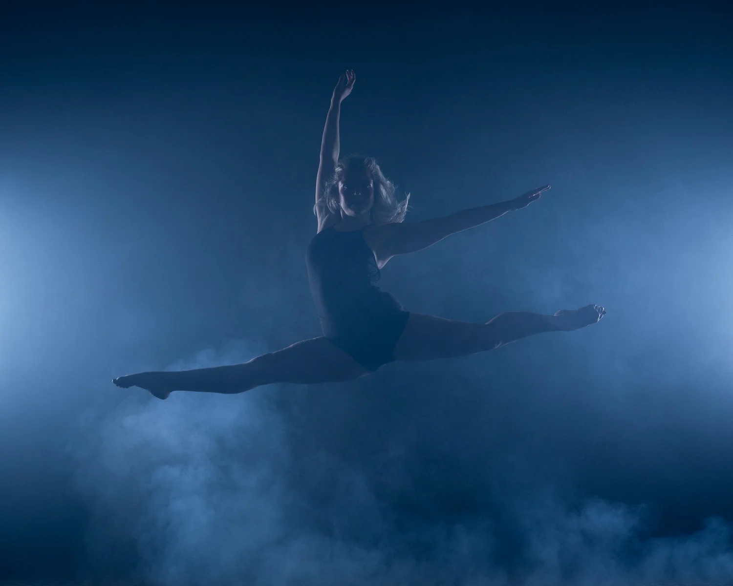 Grand jete in the fog