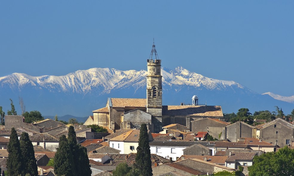 l'Eglise St Saturnin, Cazouls et Canigou_020123.jpg