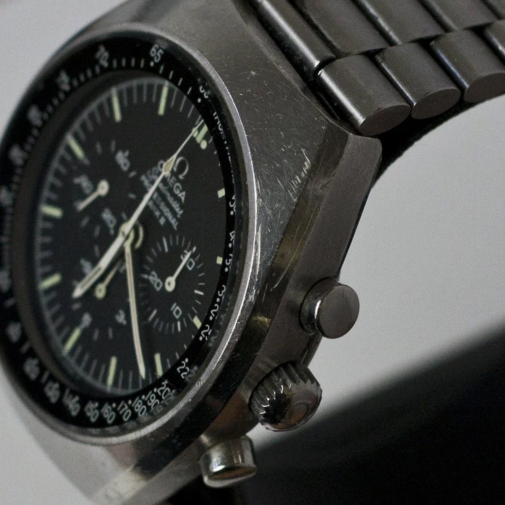 OMEGA Watch before our watch makers serviced this timepiece.