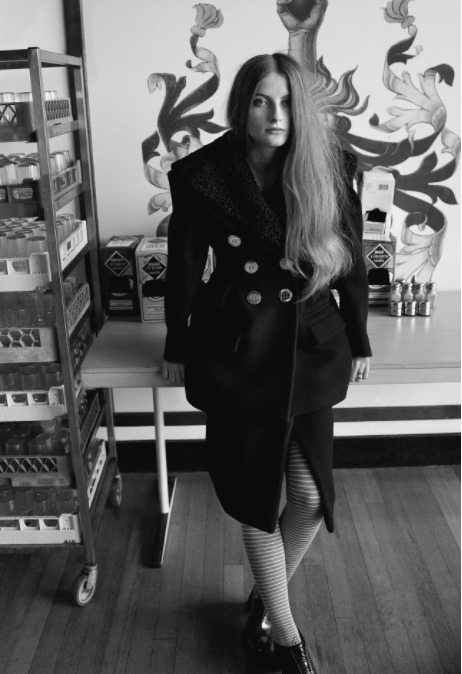 Abigail for Double Magazine by Scott Trindle and Katie Shillingford