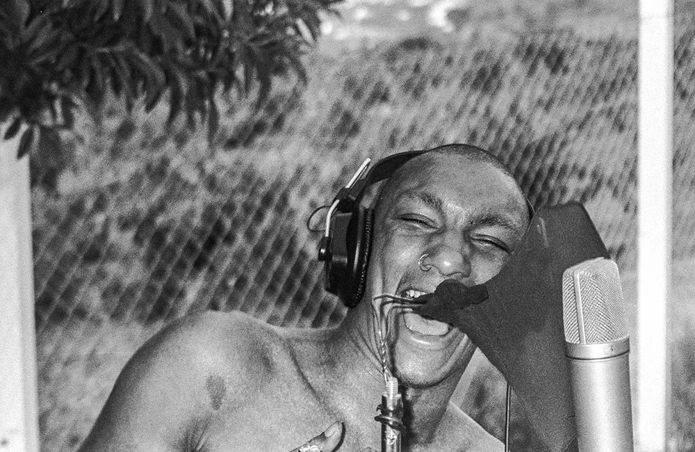 Tricky performing on Together Now.