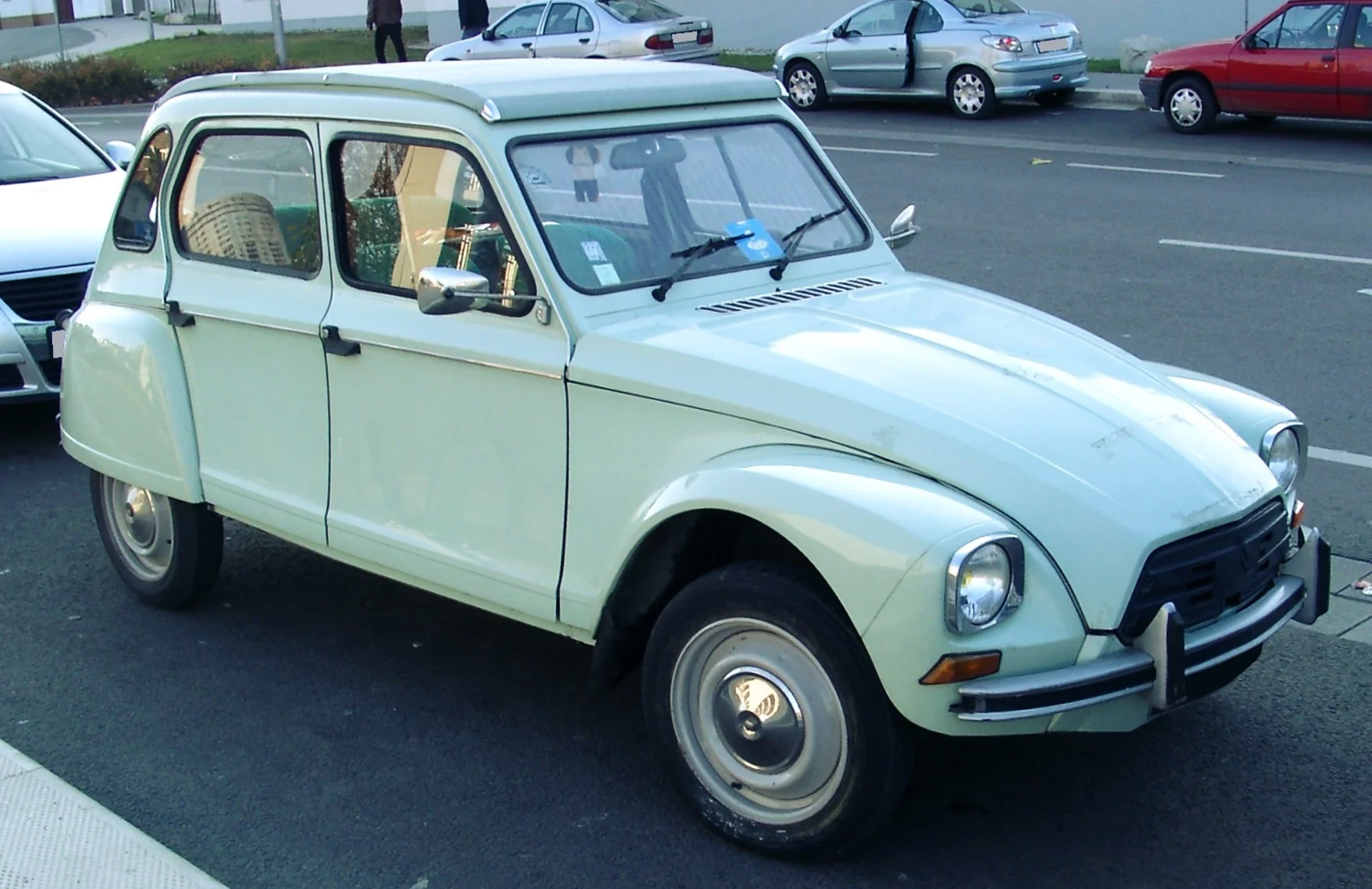 The rather unsexy Citroen Dyane.