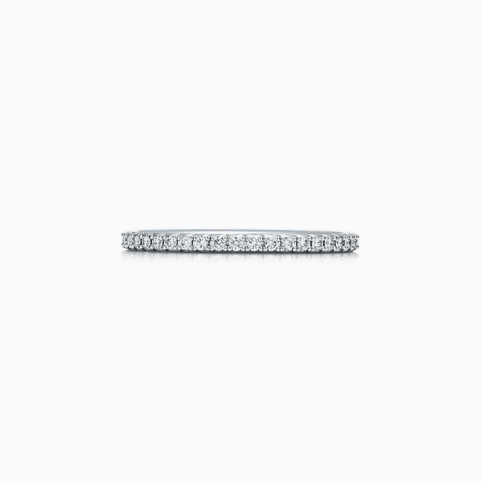 Curved Diamond Wedding Ring