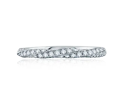 Twist Pavé Diamond Eternity Band