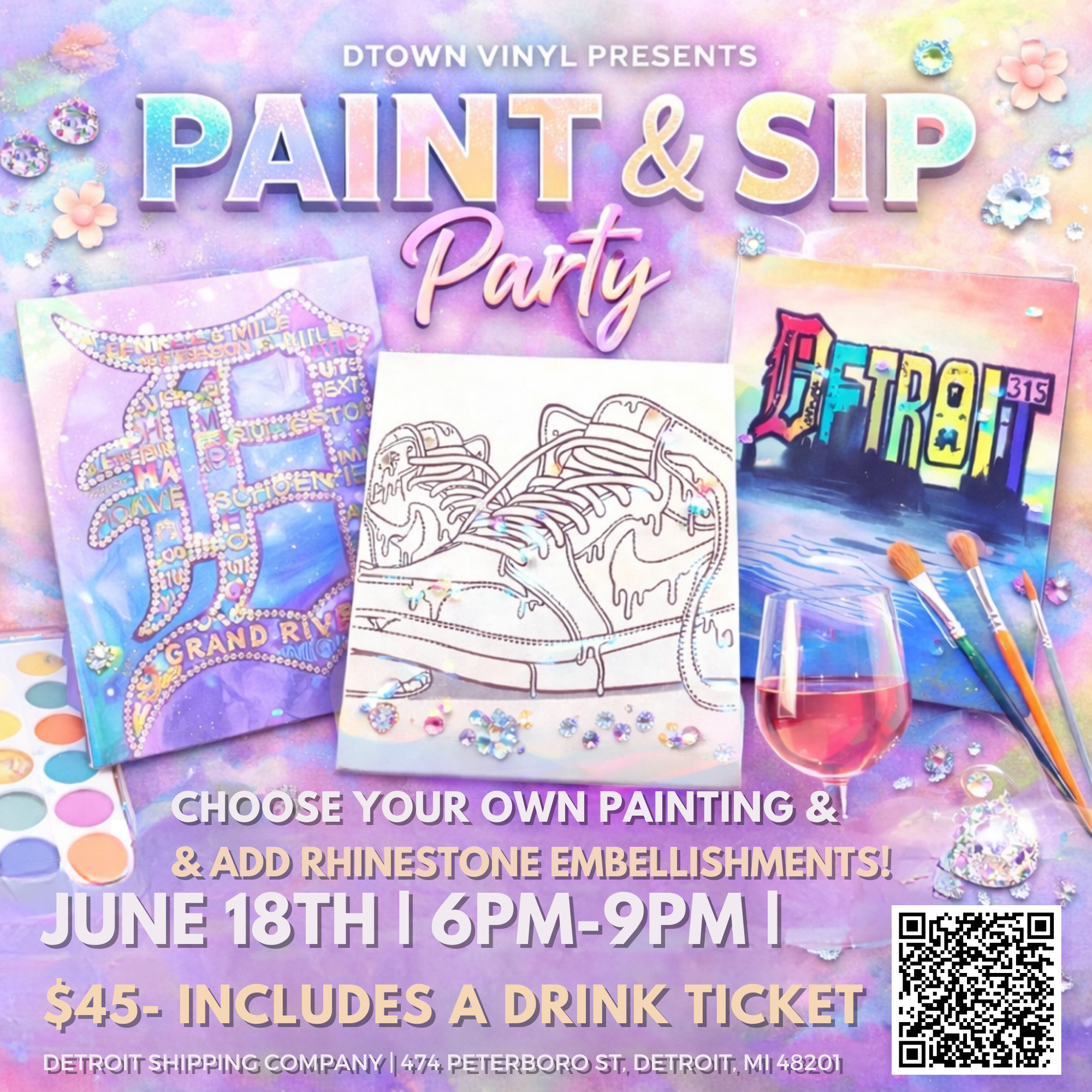 Paint &amp; Sip Party - Thursday Craft Night