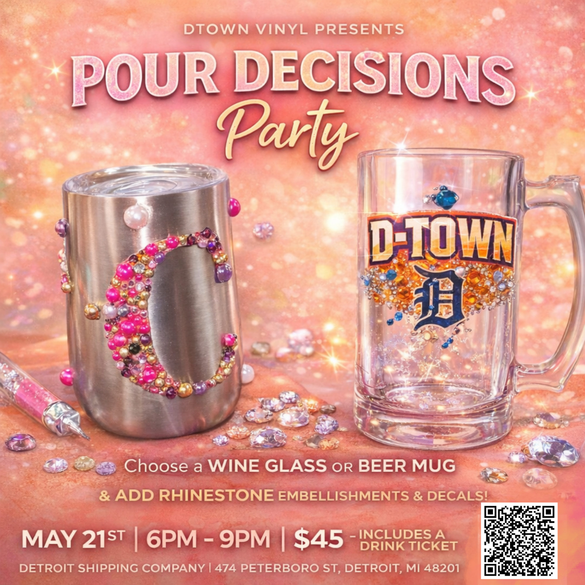 Pour Decisions Party - Thursday Craft Night