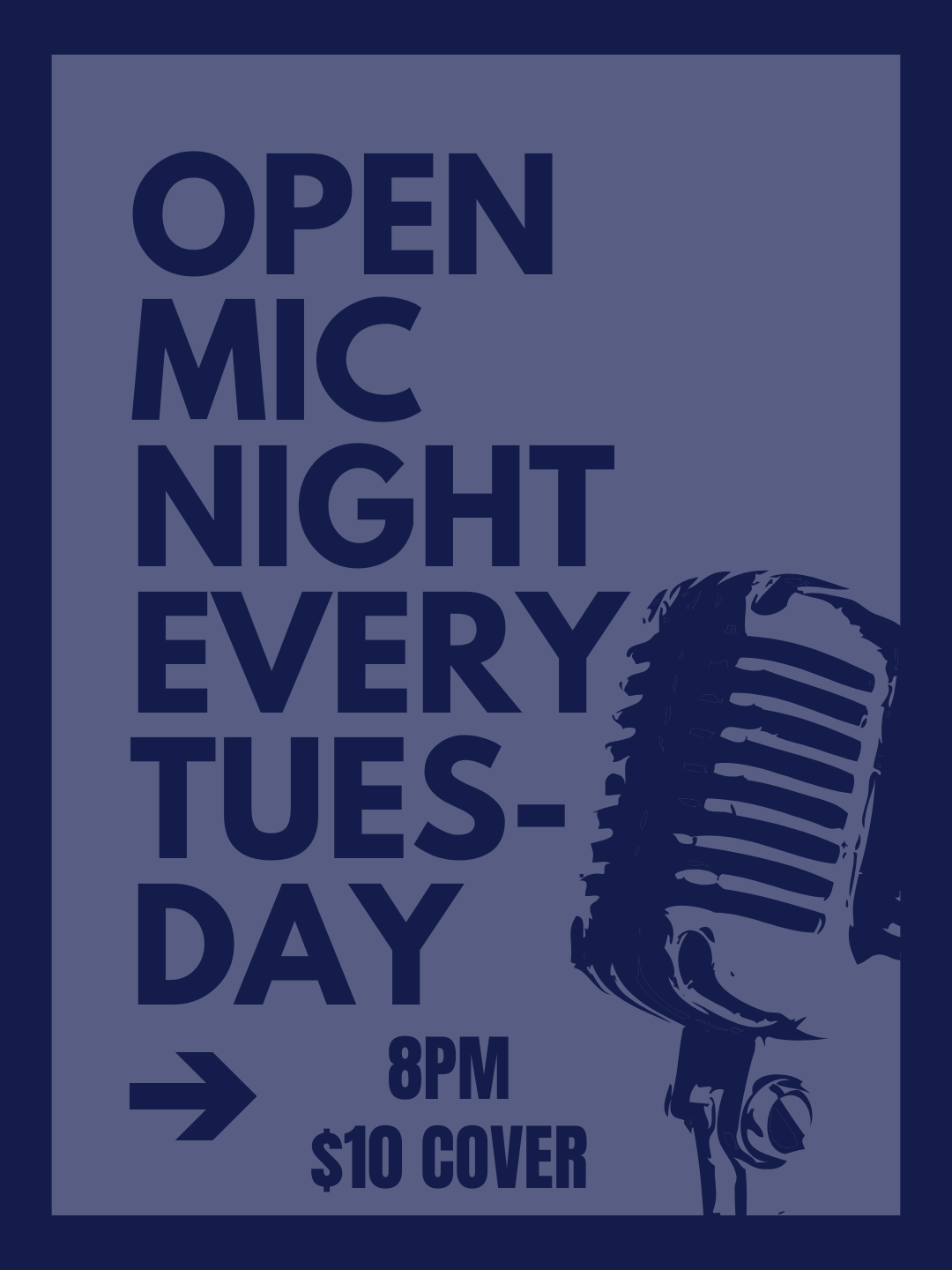 OPEN MIC: Art In A Fly Space