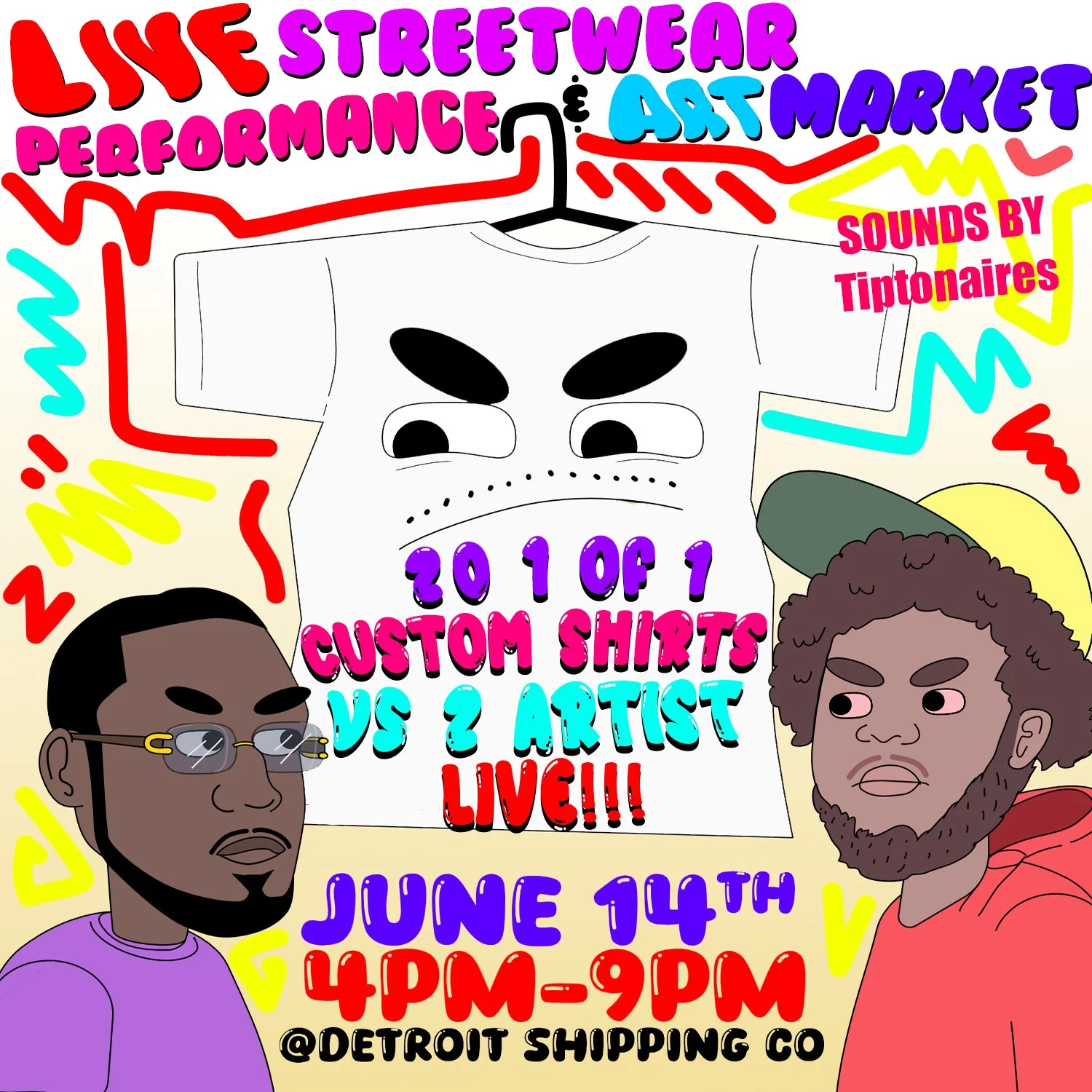 Street Wear Art Market
