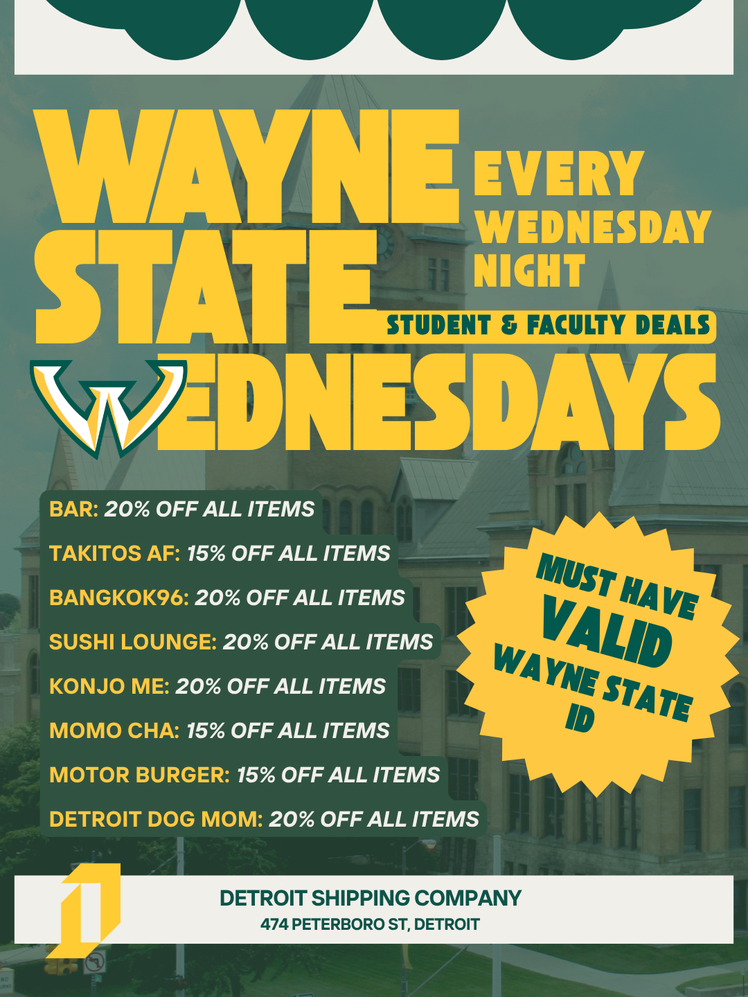 Wayne State Wednesdays
