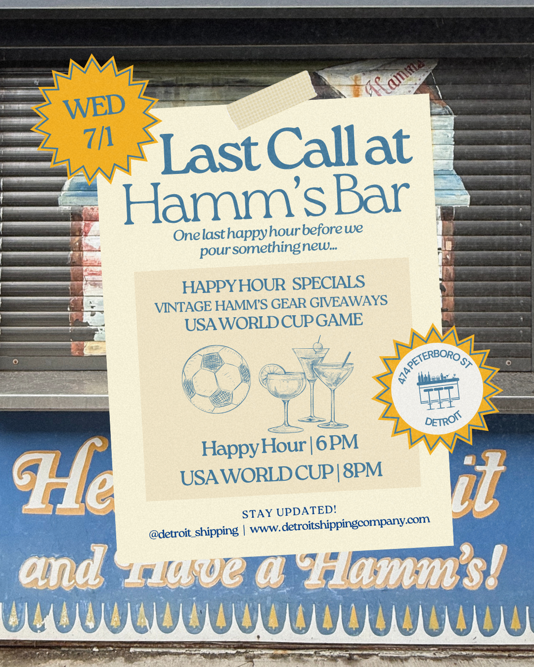 Last Call at Hamm's Bar 🍻