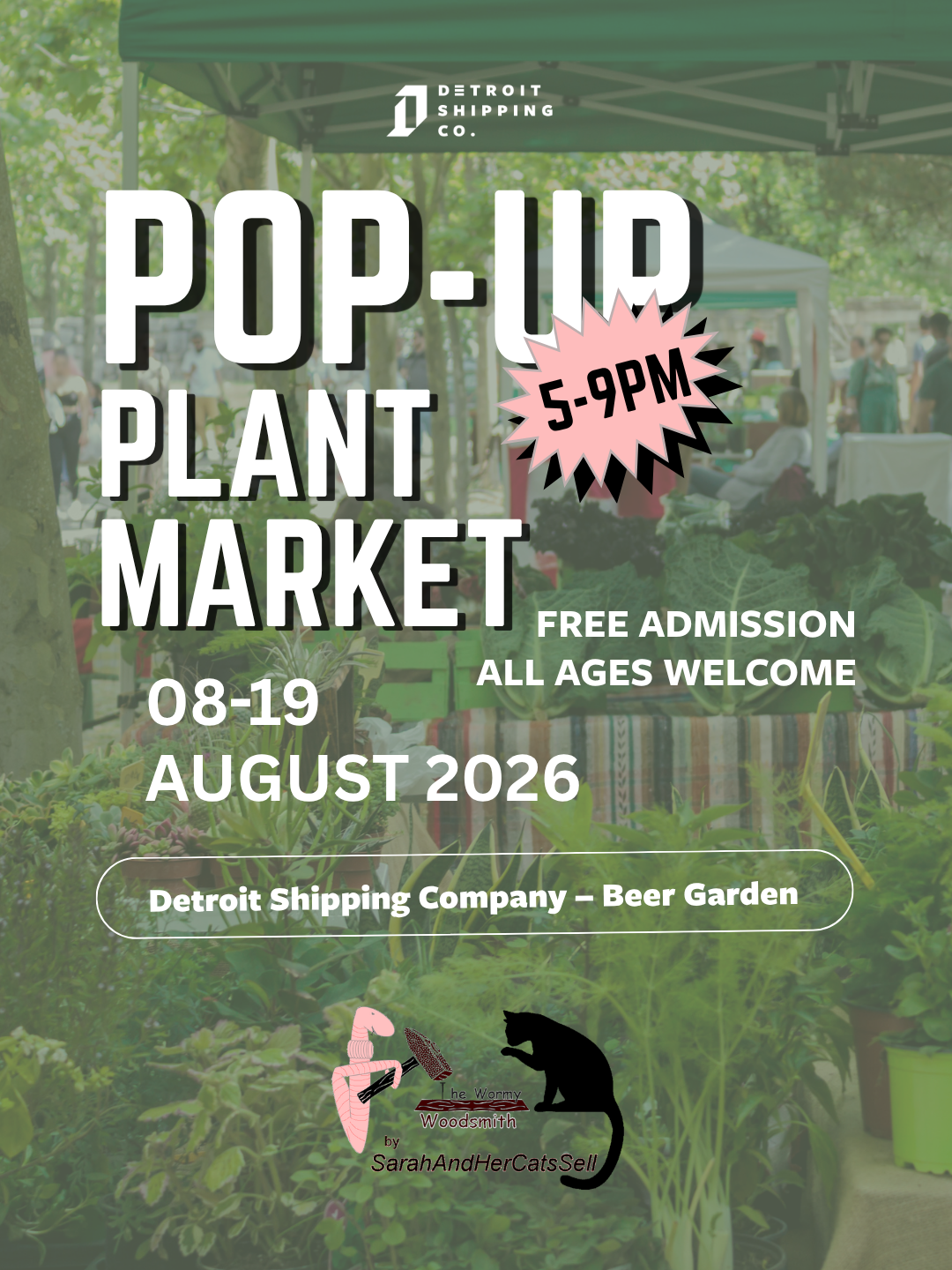 PLANT POP-UP AT DETROIT SHIPPING COMPANY