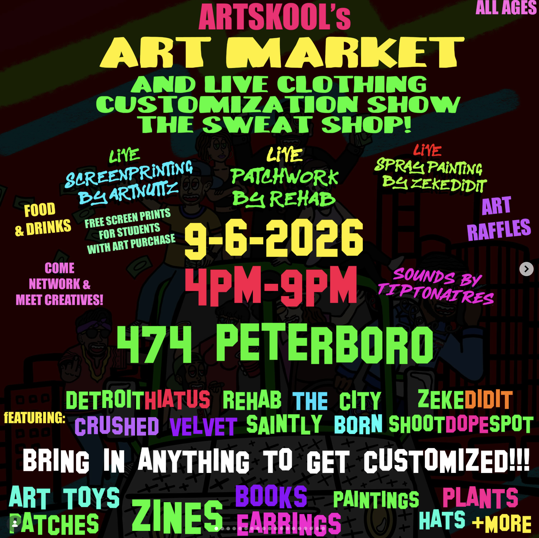 ARTSKOOL's Art Market