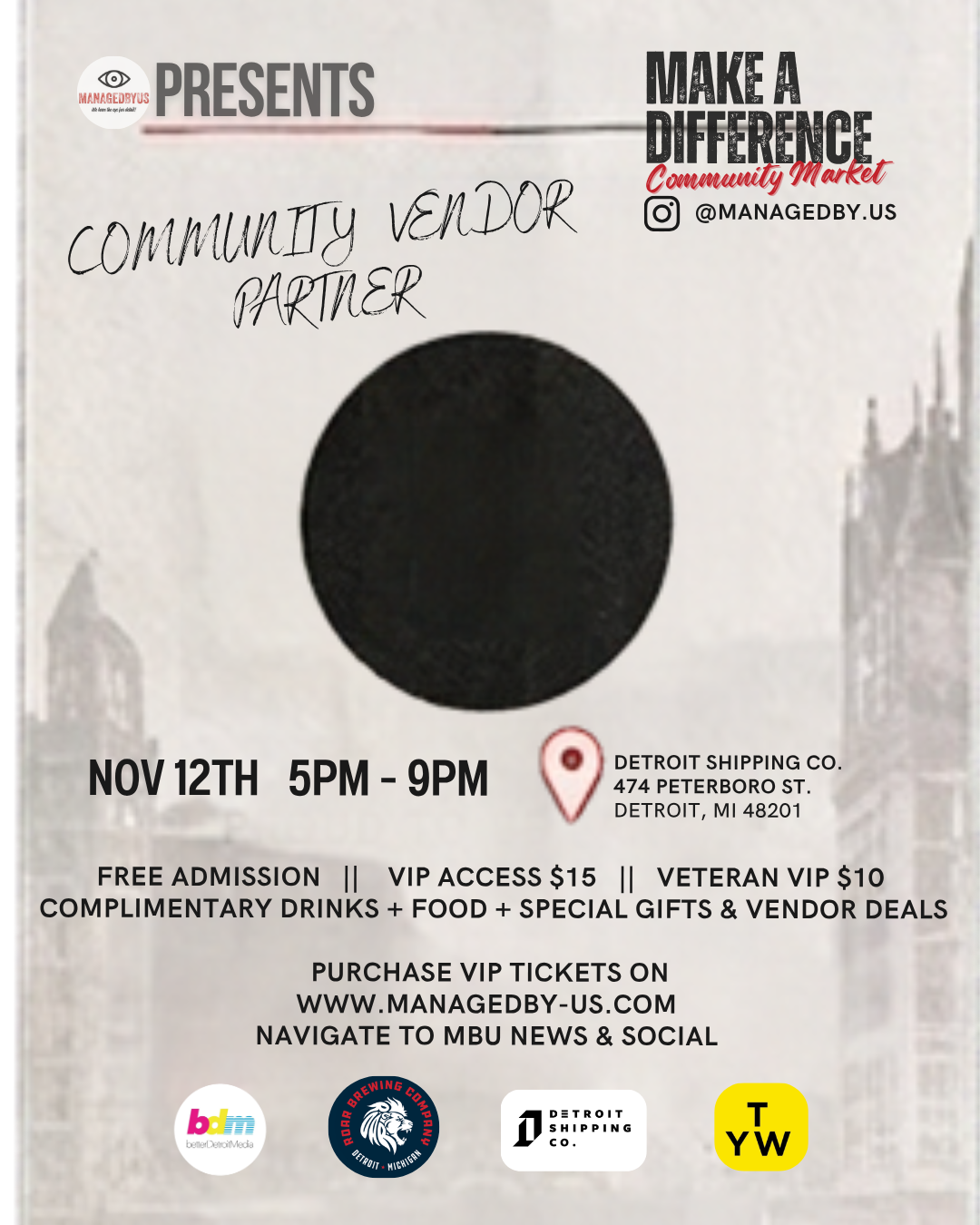 Make A Difference Community Market