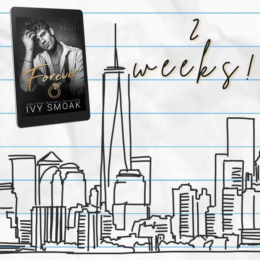 2 Weeks!

There are just 2 weeks until the release of the final book of the Empire High series - Forever!

Who is doing a readthrough of the whole series before the final book drops?

Pre-order your copy of Forever today - l!nk b!0 &lt;3

Haven't rea