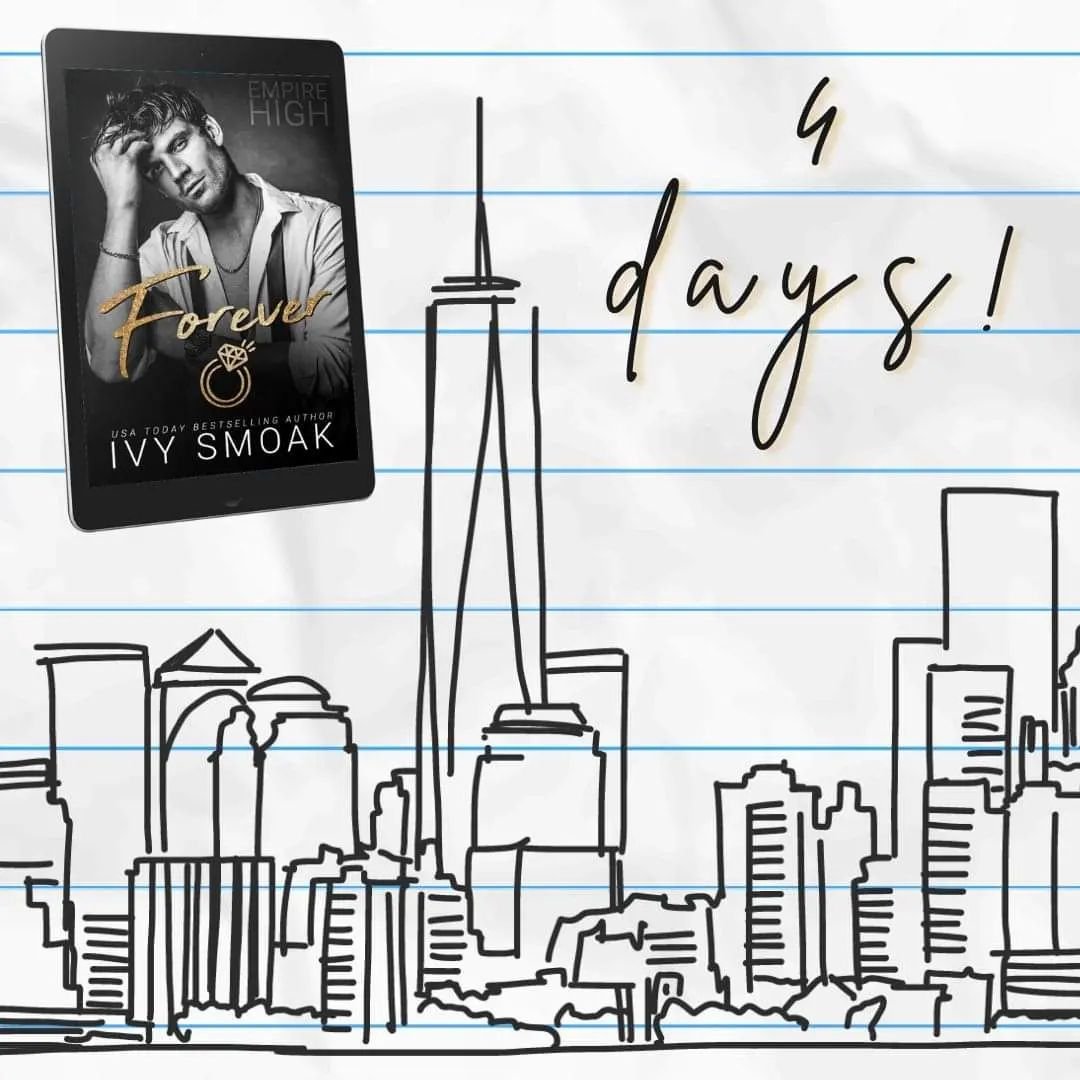 4 days!!!!

It's officially release week!!!

Have you pre-ordered your copy of Forever yet?

Pre-order your copy today: l1nk in b10.

The Collector's box is also now live!! Last time I checked there were 18 left on my website.

And we're throwing a l