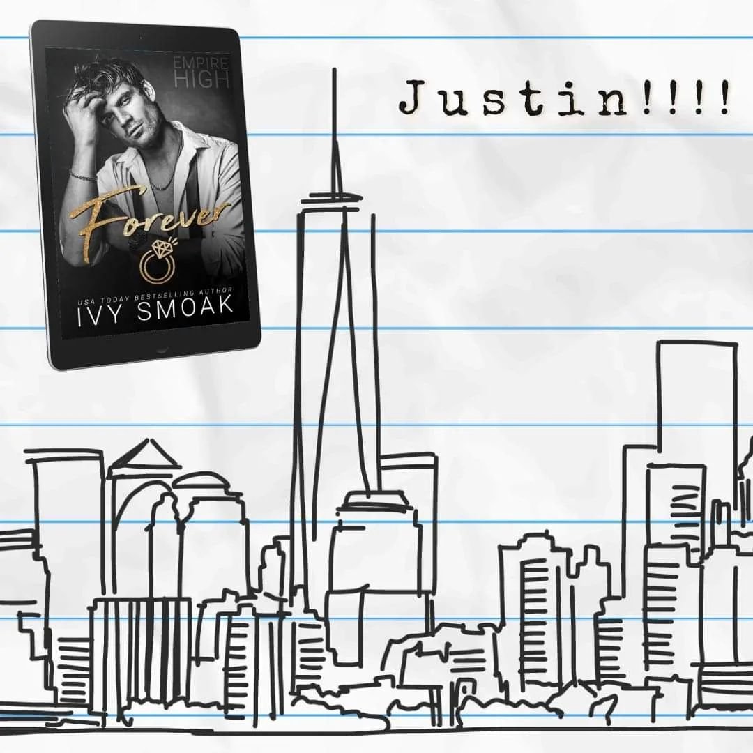My favorite teaser yet...

&quot;We know just the person to help,&quot; she said. 

&ldquo;Justin.&rdquo;

&ldquo;Justin,&rdquo; she agreed with a nod.
***

Because what does Justin being in the book mean?!

I can't believe there are just 3 days unti