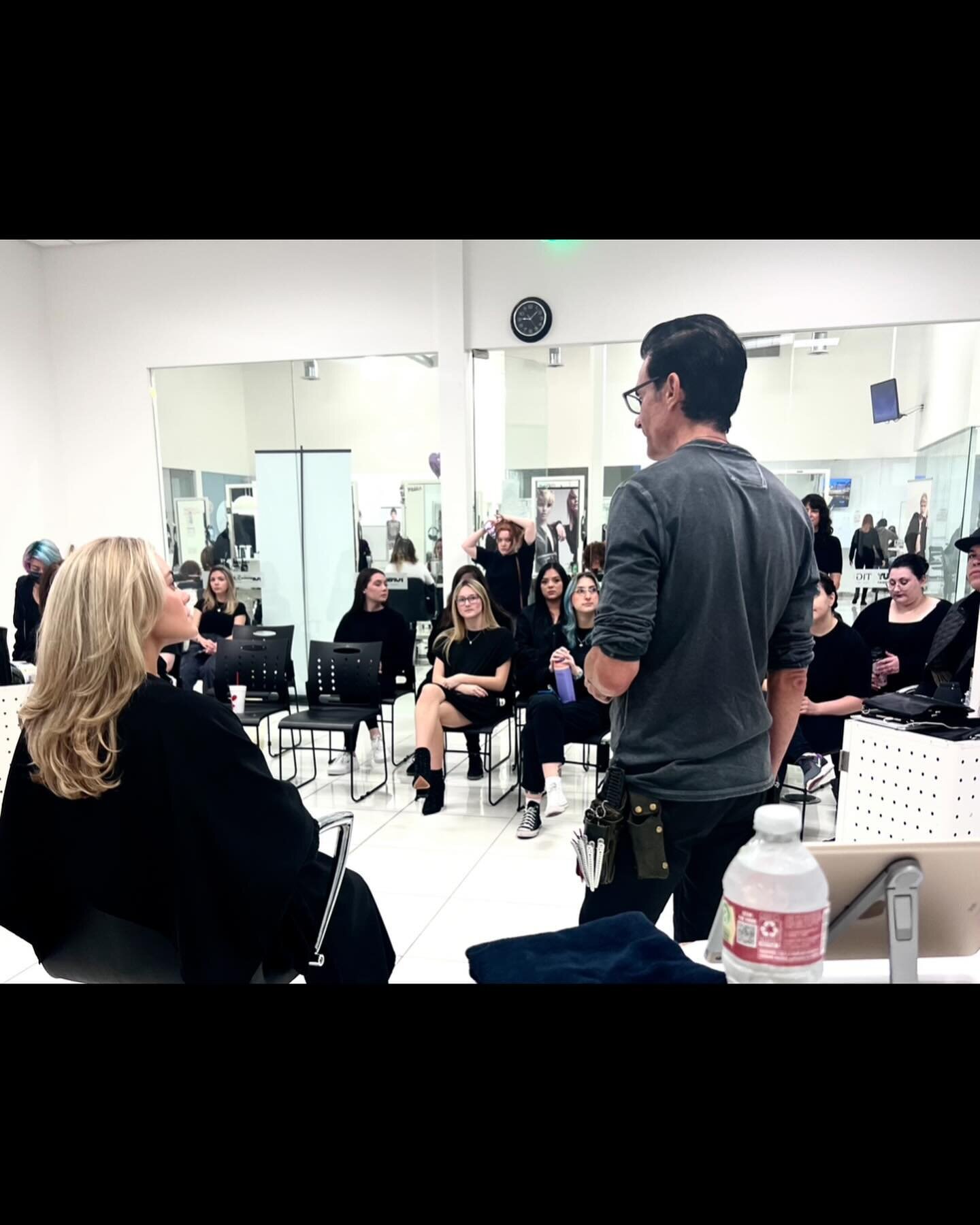 DEMO DAY @toniguydallasacademy 🤩

We had the amazing opportunity to demo Scott&rsquo;s Signature Layers ⚡️