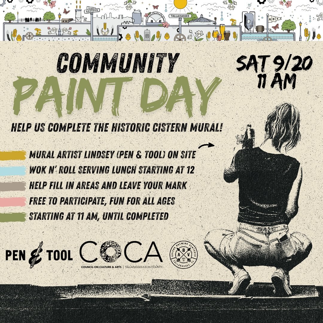 Saturday, September 20th starting at 11am. Come paint with me at @amicusbrewingventures 🎨
