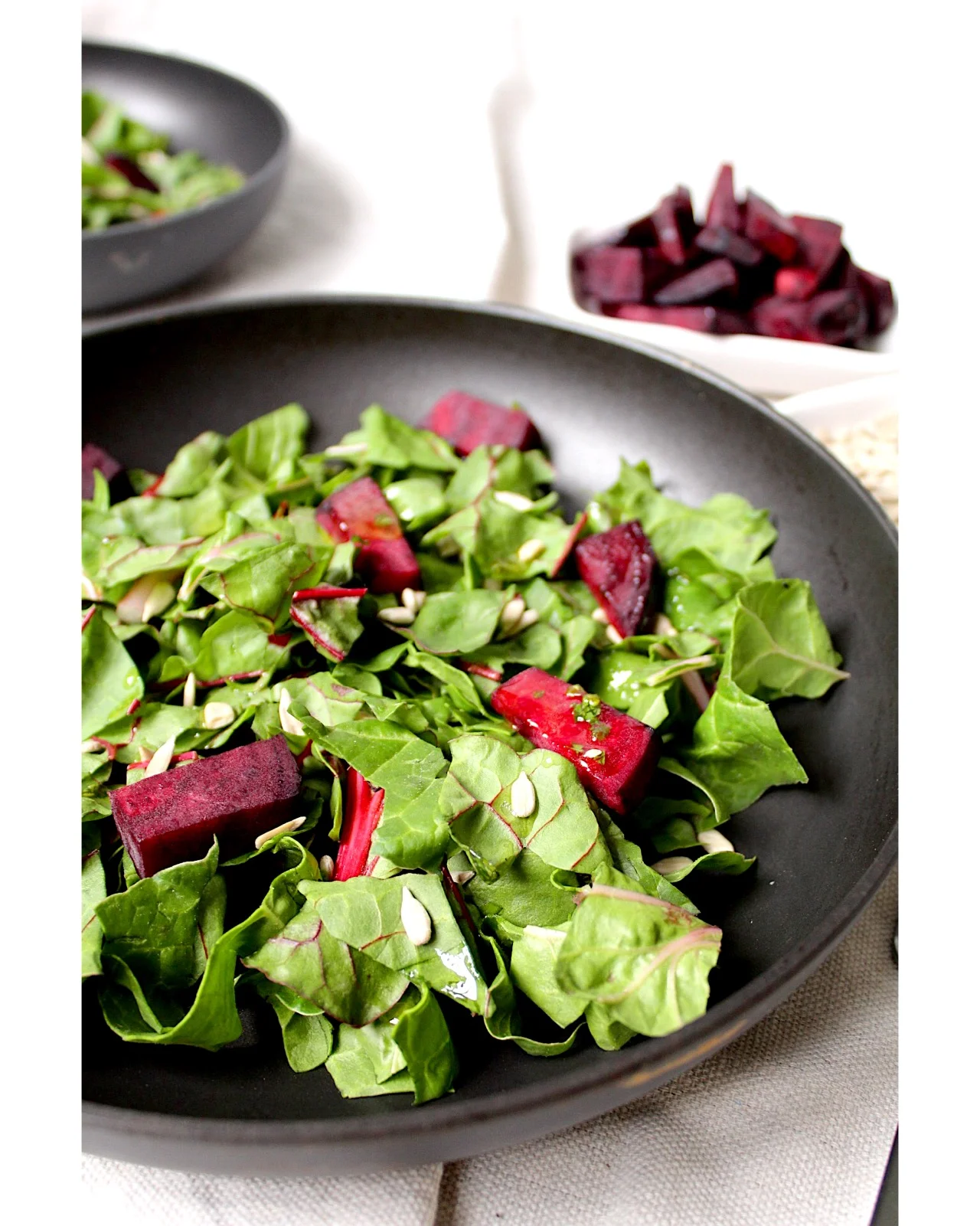 Swiss Chard and Beet Salad 