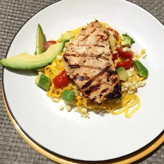 Zucchini "spaghetti"