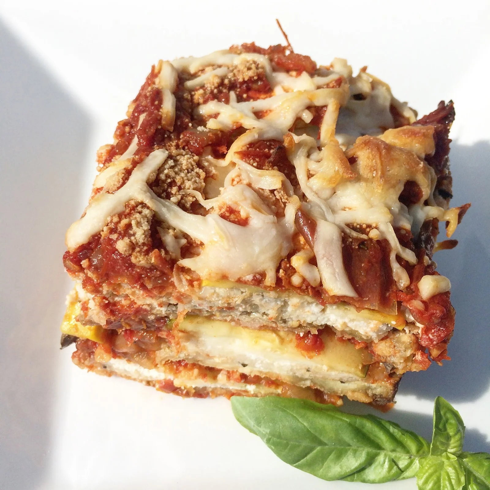 Jersey Eggplant and Squash Lasagna with Roasted Jersey Tomato Sauce