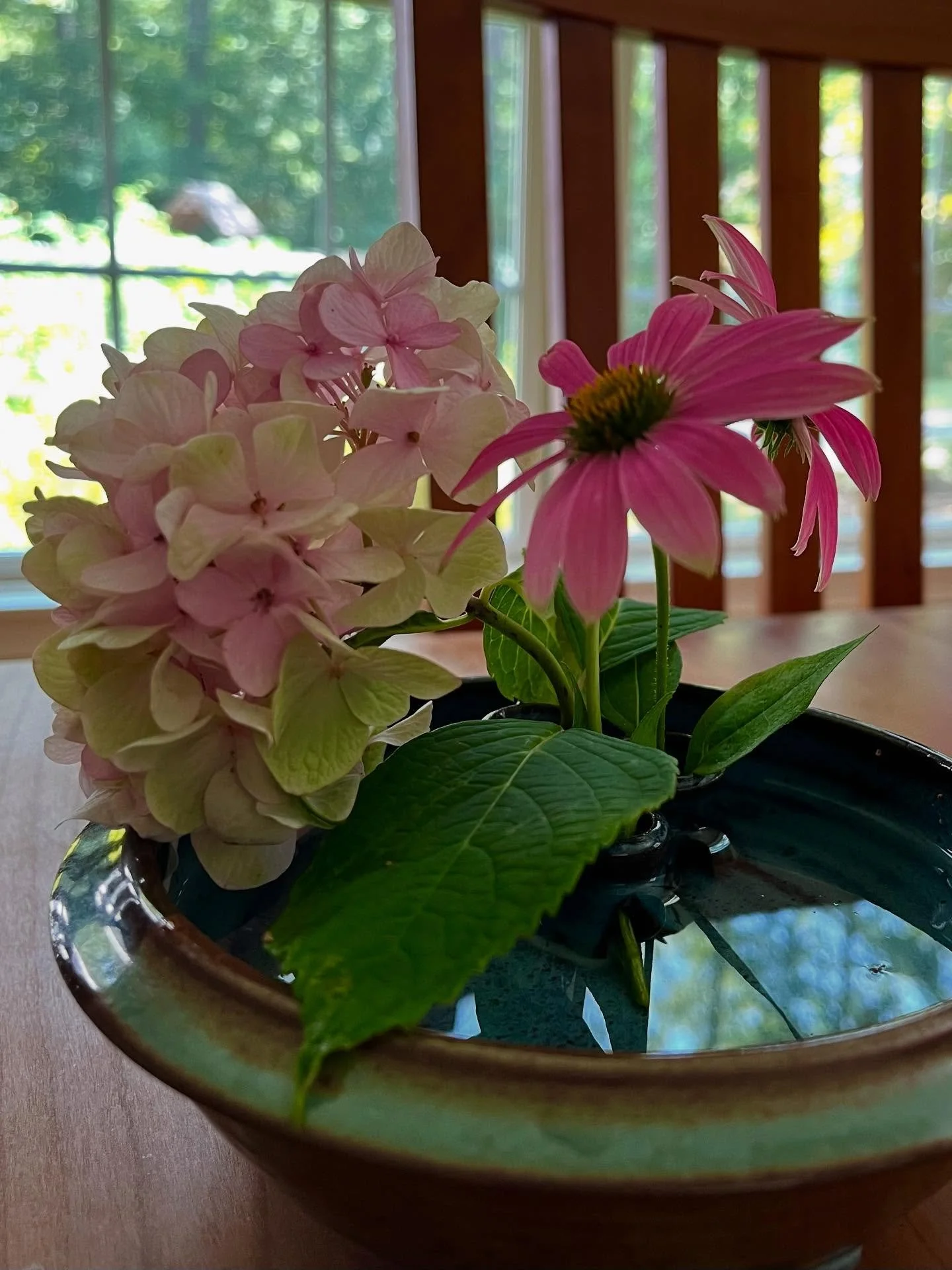 Took a little break from my to do list and did some important flower arranging. What I love about August