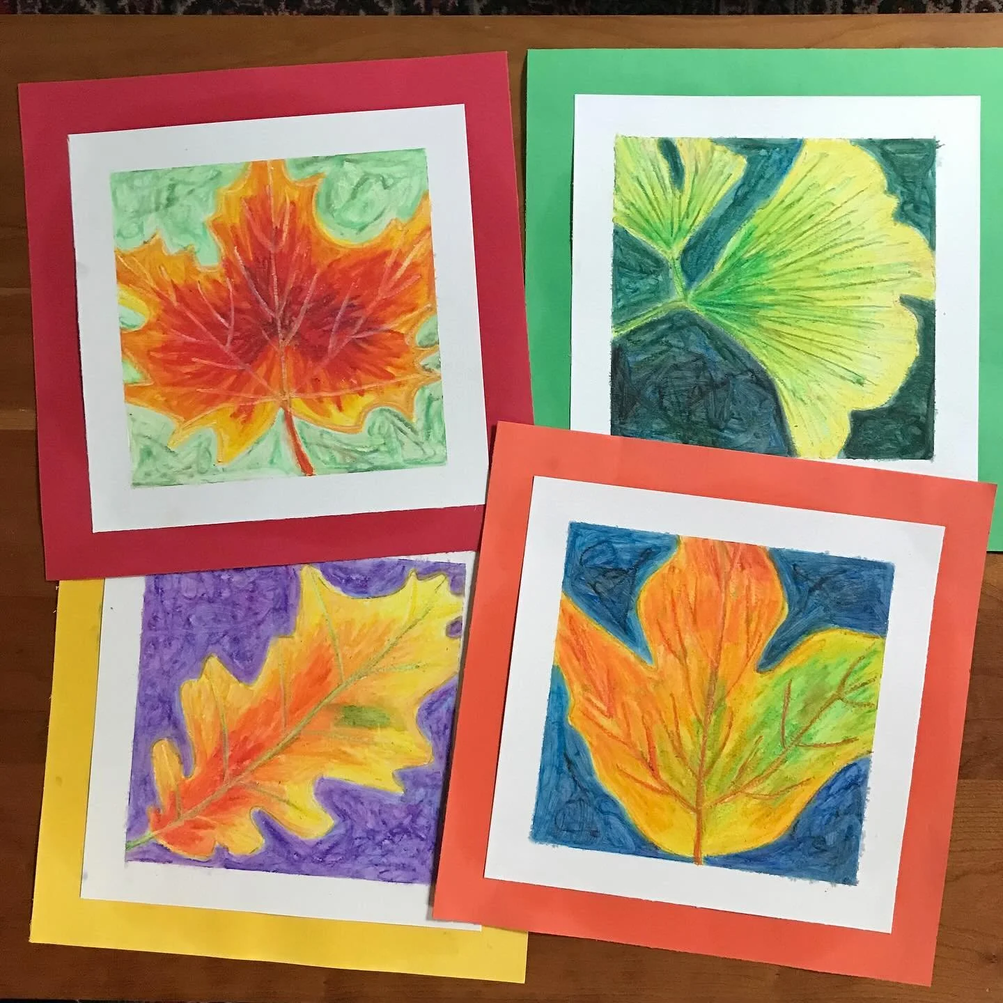 I love how blending with baby oil elevates the lowly oil pastel to a new level! 🍂 🍃 🍁 It&rsquo;s always satisfying to hear, &ldquo;That&rsquo;s so cool!&rdquo; when you demo a lesson. Sometimes introducing a new art supply or technique can make th