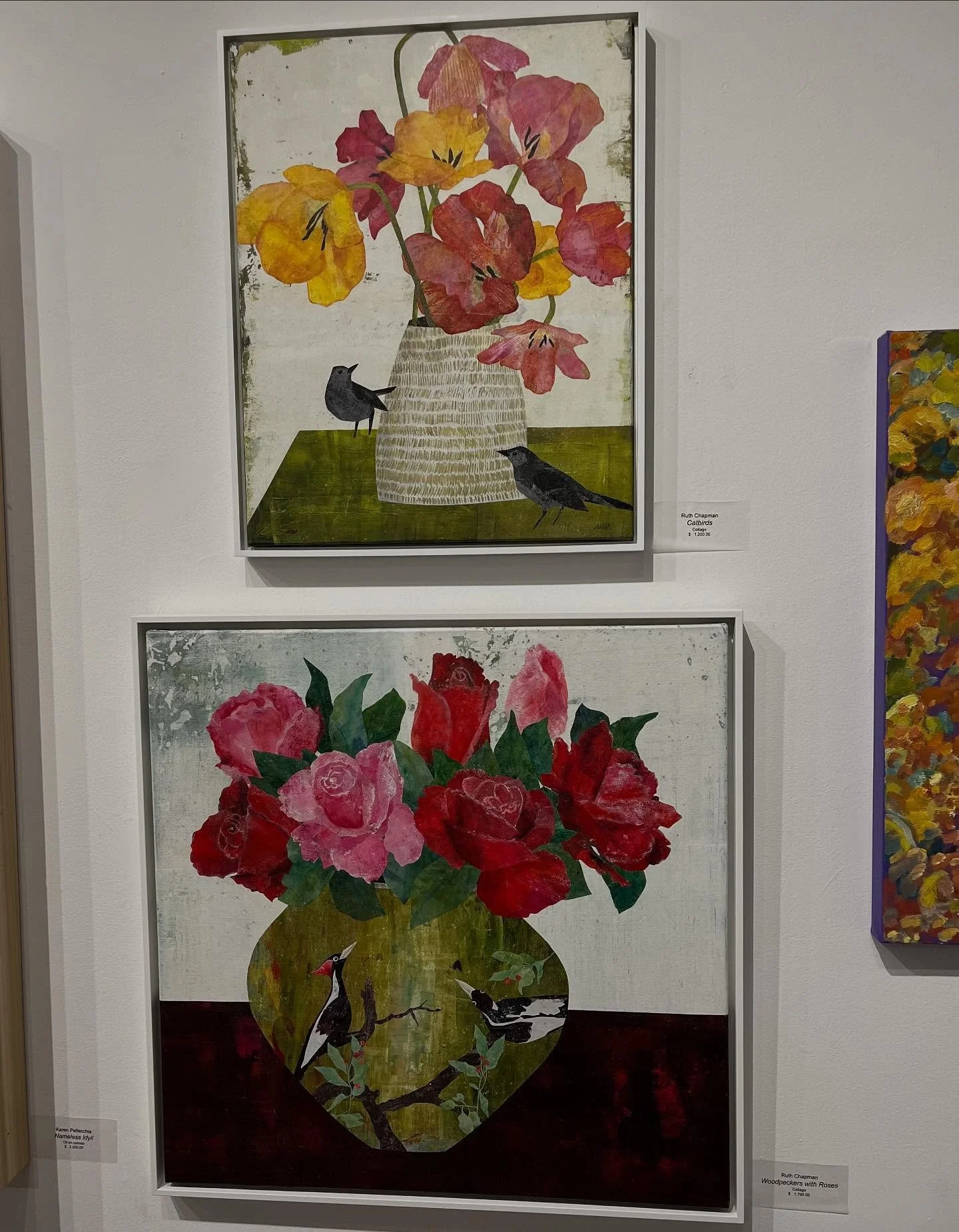 Happy to be a part of the @ridgefieldguildofartists Annual Juried Exhibition! Through October 12&ndash;check it out in beautiful Ridgefield, CT if you&rsquo;re local.