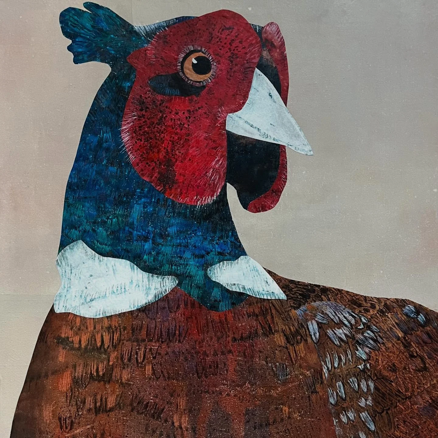 While my brother-in-law was building a workshop in the Catskills, he got an unexpected visitor. Amid all his construction updates, we started seeing photos of a pheasant&mdash;initially in their yard and then wandering into the shop.  Its colorful, i