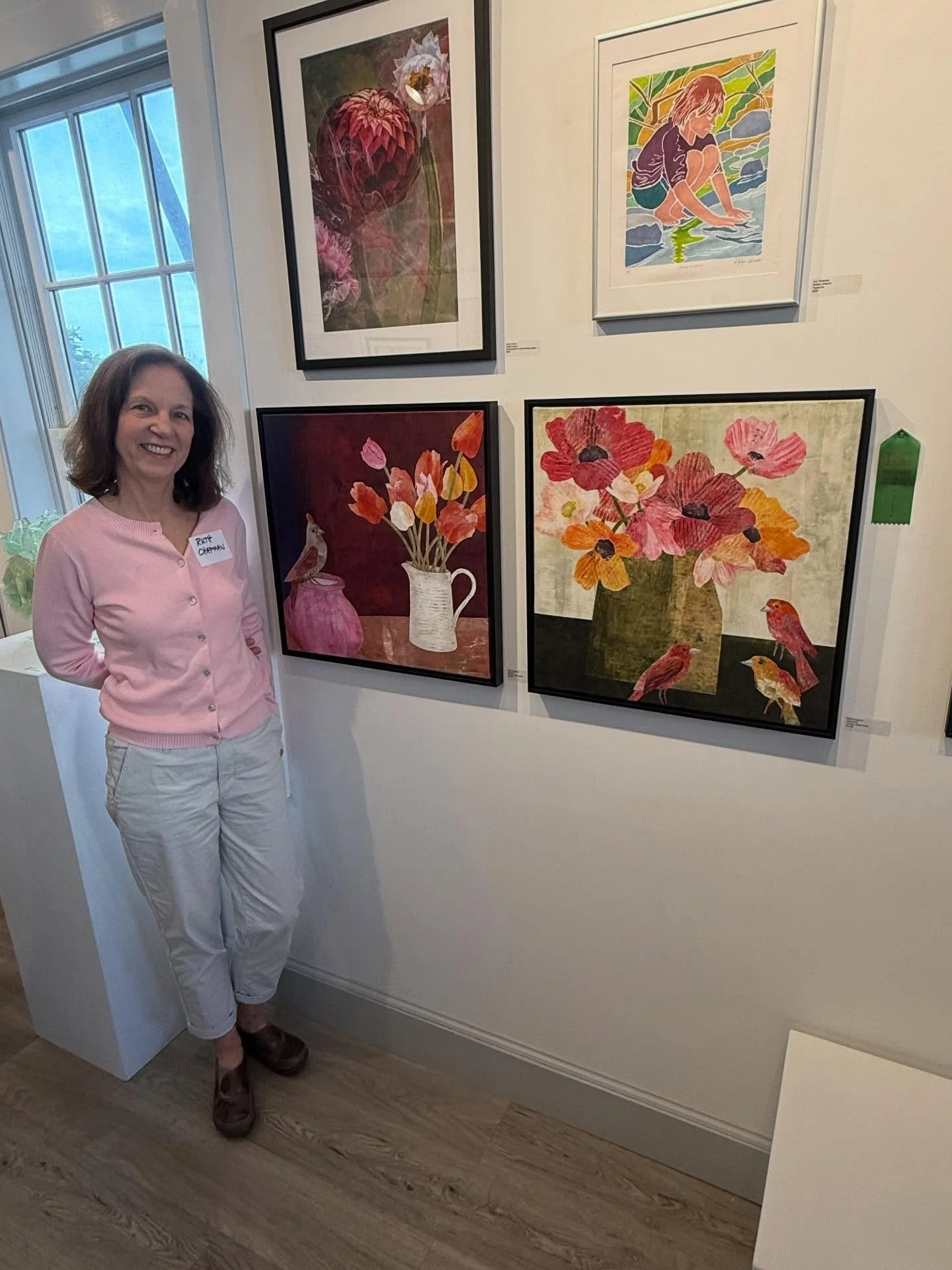 Honored to receive an Honorable Mention Award @rowaytonarts spring juried show! The exhibit&rsquo;s up through May 9 if you have a chance to check it out. Located in the lovely coastal town of Rowayton, CT.