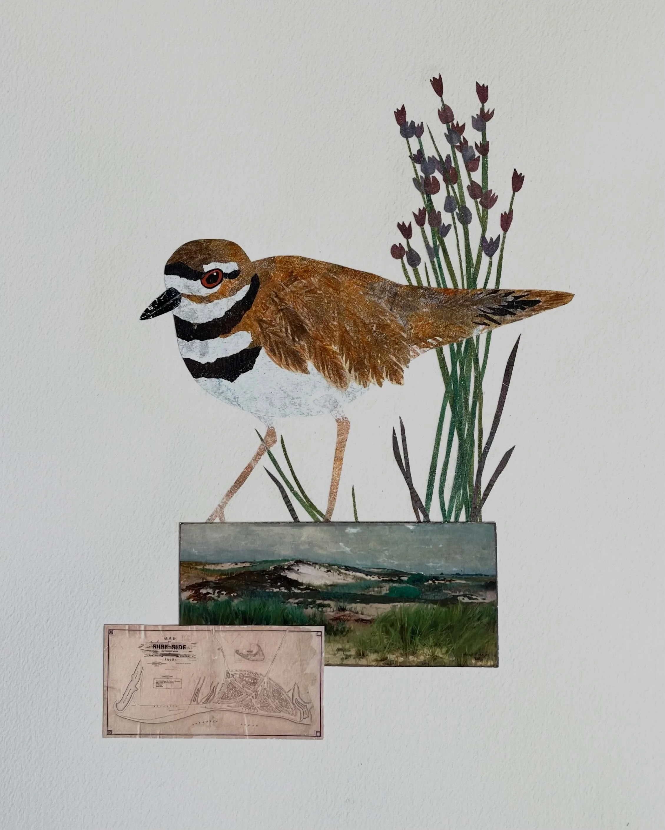 Just framed and delivered this collage and two others to Vineyard Vines in New Canaan, CT! A perfect pairing for my Vintage Nantucket series! 

If you&rsquo;re local, take a stroll through New Canaan to check out all the different artworks in the win