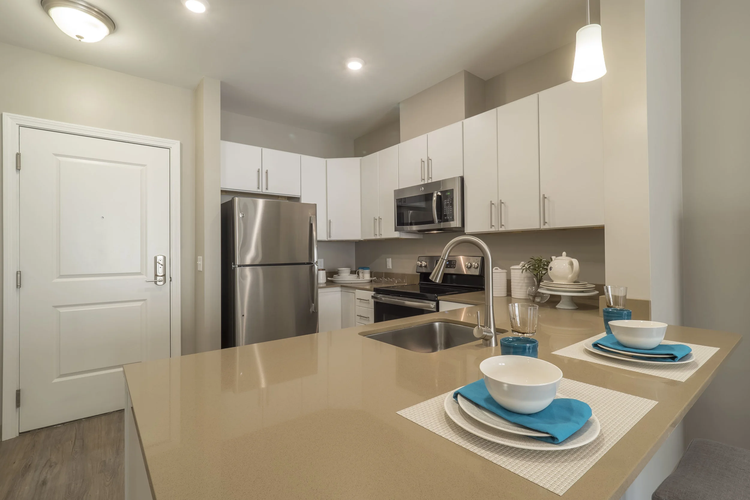 Kitchens Vary by Floor Plan.