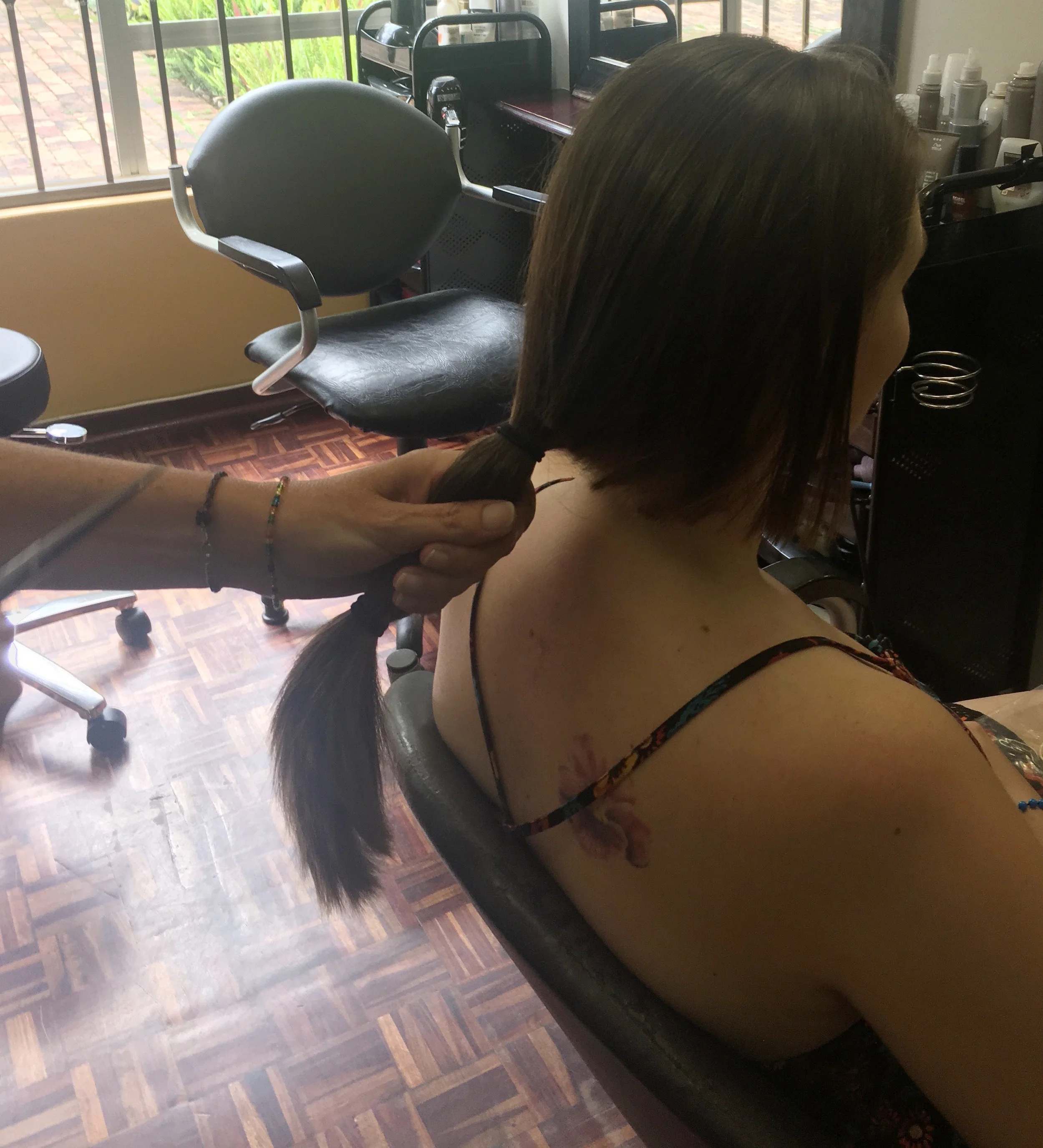 Mothers, haircuts, & bravery