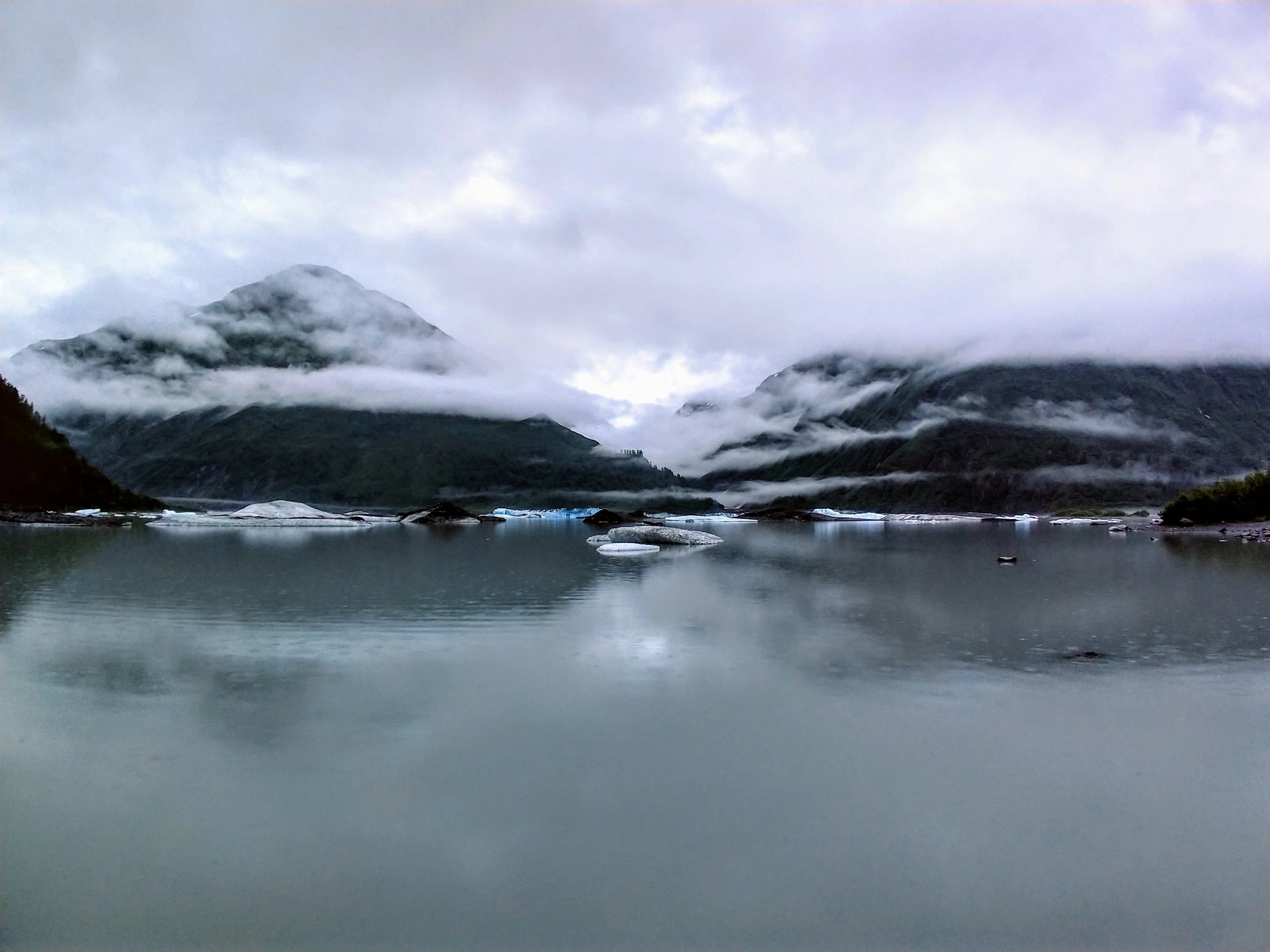 Our accomodations in Valdez - Glacier View Park, Valdez, AK.