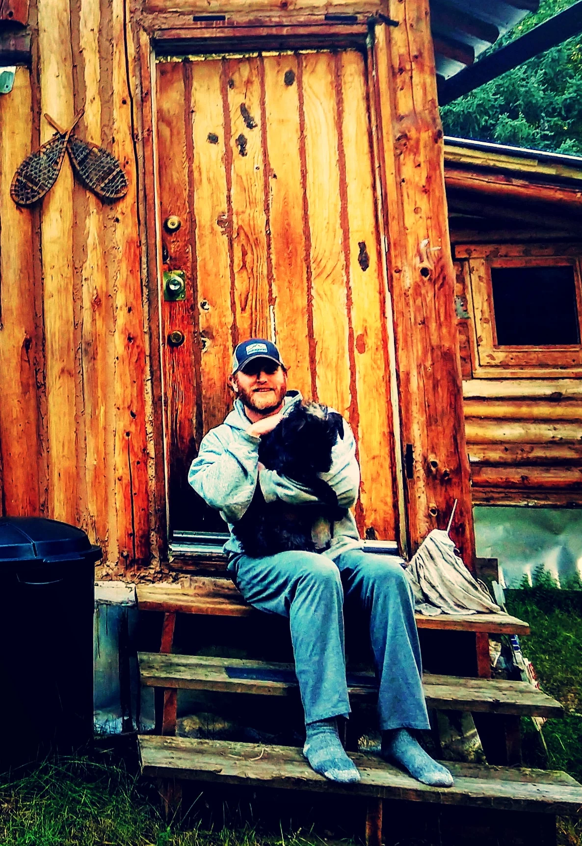 Our pal Nate at his home in Salcha, AK!