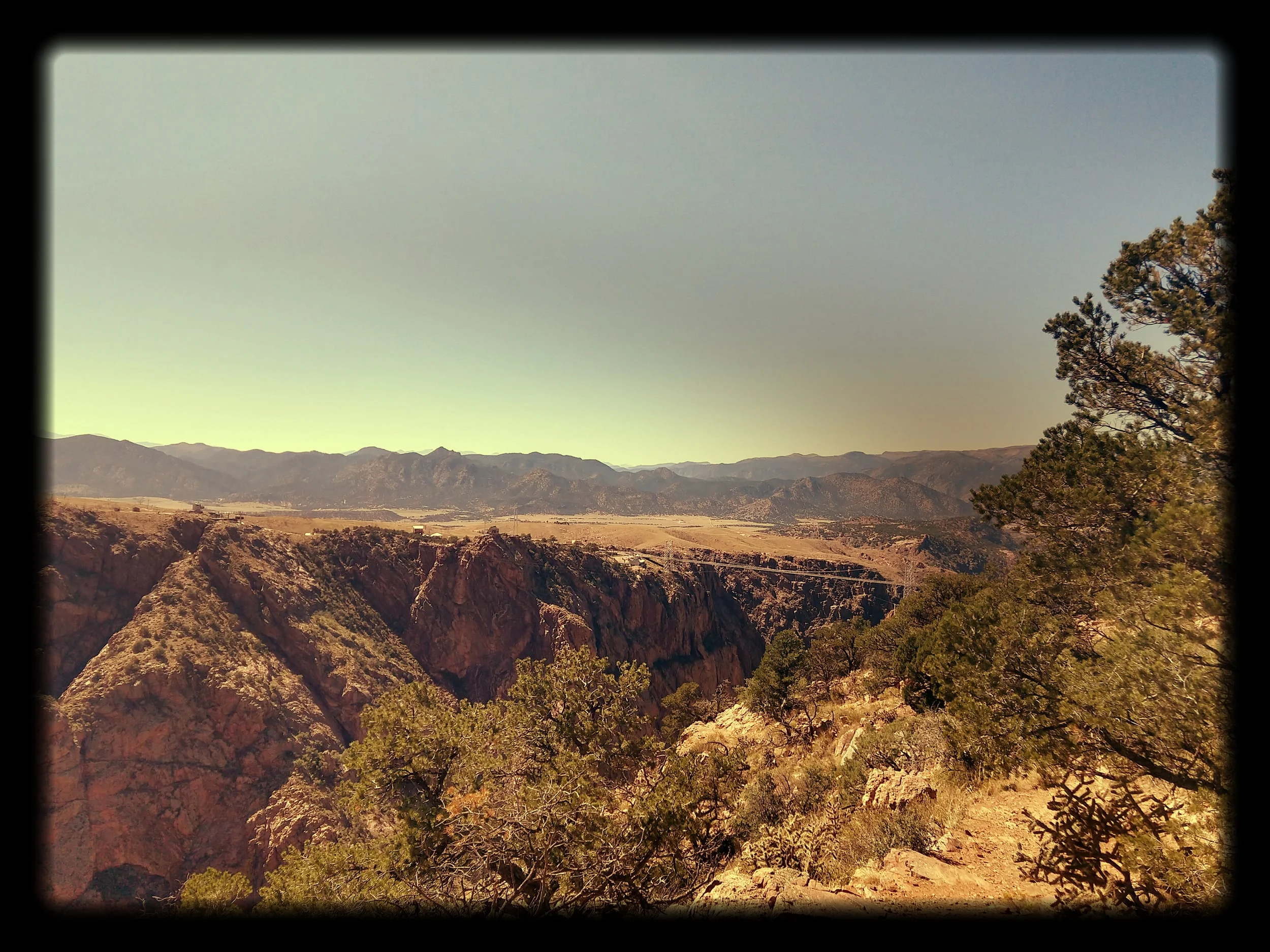 I genuinely wish the filter on this photo was called “Crispy Redneck Vista”.