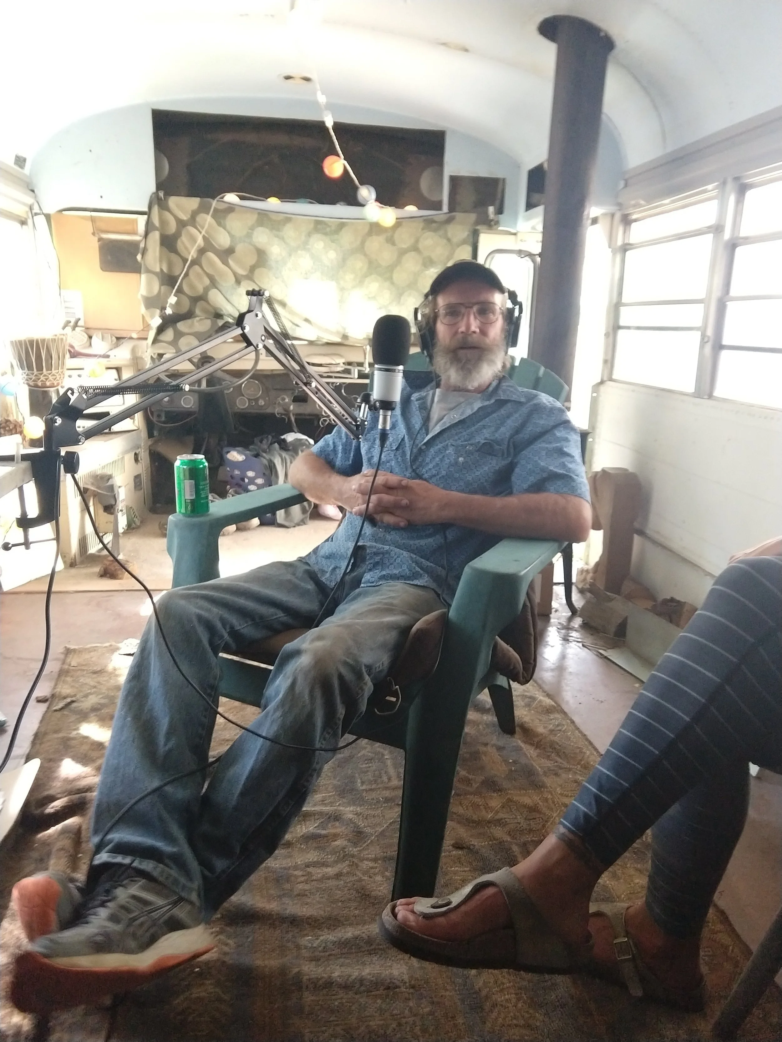Johnny Keenan…and Tiff’s feet.
