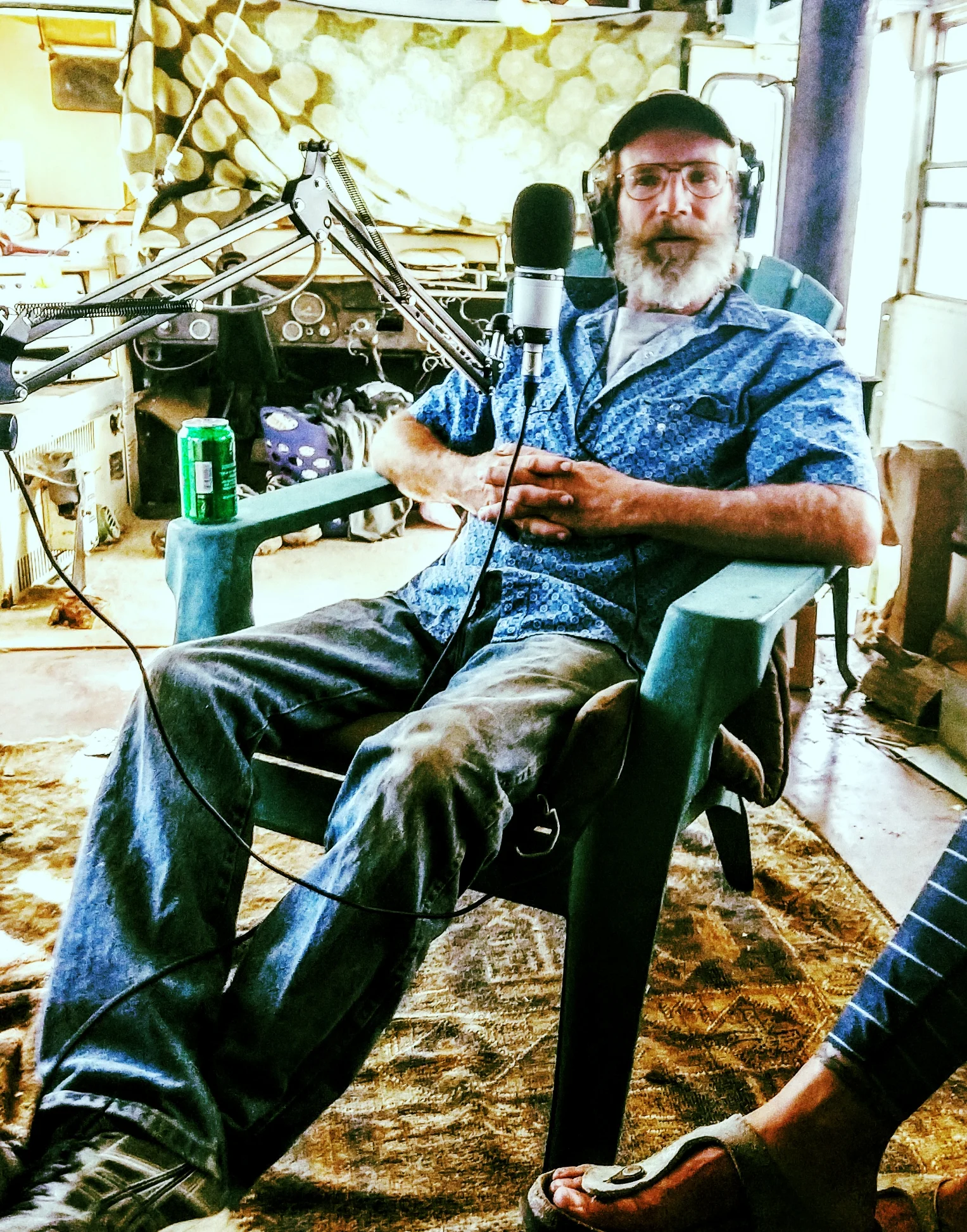 Johnny Keenan, on “The Bus”