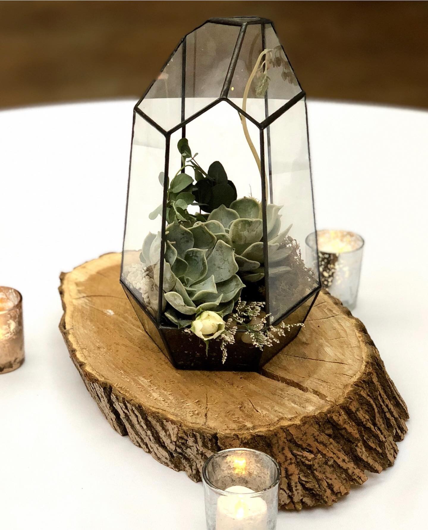 simple terrarium centerpieces with candles. 

#utahwedding #utah #weddingvenue #receptionvenue #receptionvenueutah #weddingvenueutah #weddingvenueutahcounty #weddingphotographerutah #weddingphotography #weddingdress #eventplanner #weddingcenterpieces