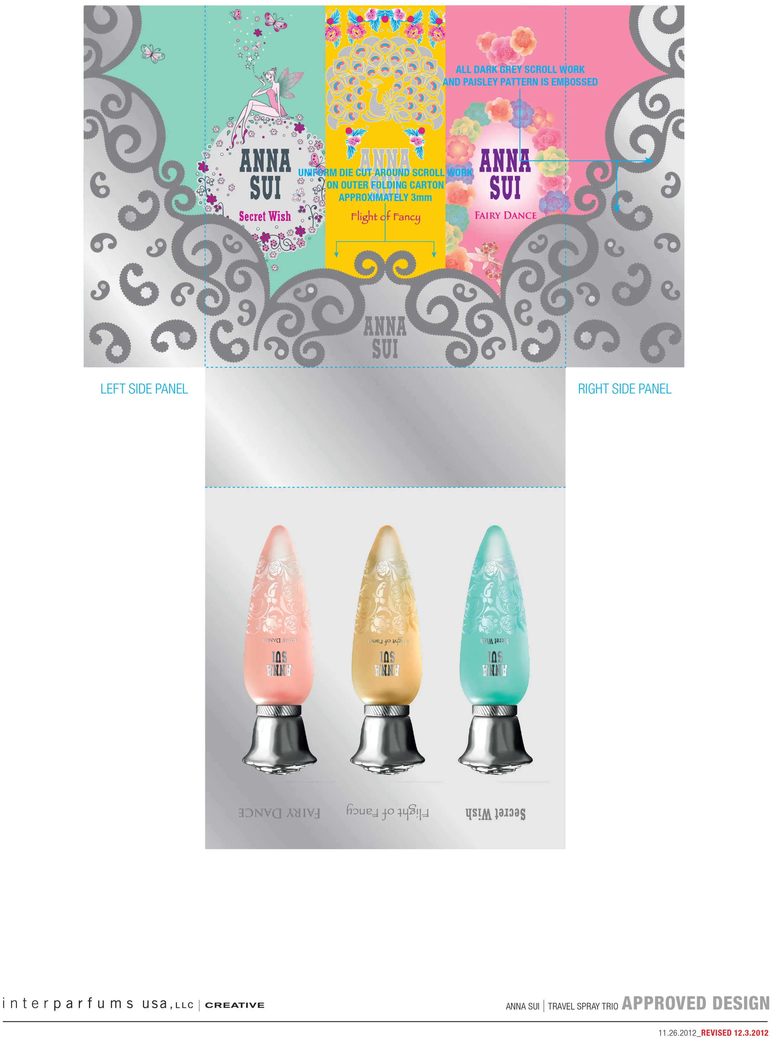 OTHER ANNA SUI PROJECTS — TRAVEL SPRAY TRIO